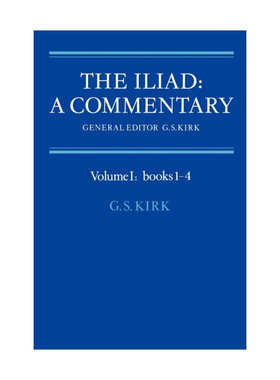 英文原版 The Iliad A Commentary 伊利亚特笺注 卷一 G.S.基尔克 英文版 进口英语原版书籍