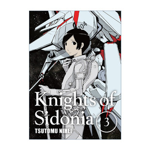 Sidonia 书籍 进口英语原版 日本科幻漫画 Knights Tsutomu Volume 英文版 英文原版 希德尼娅 Nihei贰瓶勉 骑士系列3