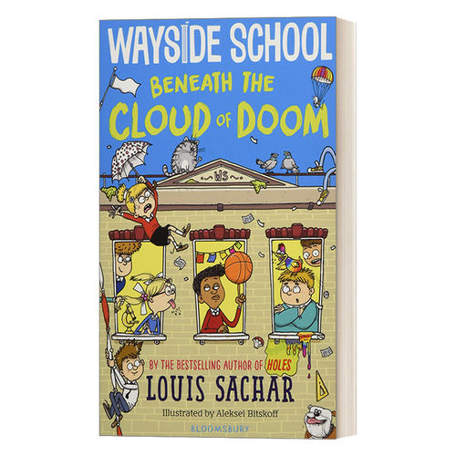 英文原版 Wayside School Beneath the Cloud of Doom 歪歪路小学 新封面版 英文版 进口英语原版书籍