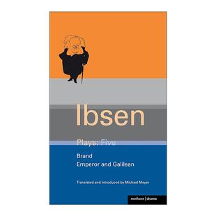 亨利克·易卜生戏剧集5 进口英语原版 Ibsen 书籍 英文版 Plays 皇帝与加利利人 英文原版 火灾