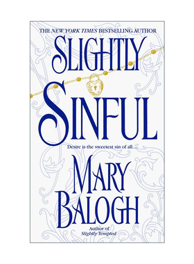 英文原版 Slightly Sinful Bedwyn Saga 05 将计就计 贝德温传奇5 历史浪漫小说 Mary Balogh 英文版 进口英语原版书籍