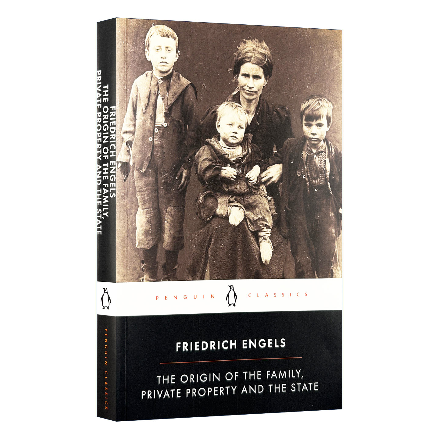 英文原版 The Origin of the Family  Private Property and the State 家庭 私有制和国家的起源 恩格斯 企鹅黑经典 英文版进口书