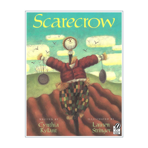 英文原版 Scarecrow 稻草人 凯迪克奖作家Cynthia Rylant 想念梅姨 英文版 进口英语原版书籍