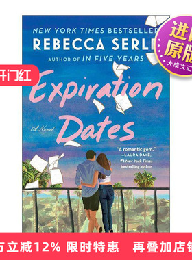 英文原版 Expiration Dates 到期日 女性浪漫小说 英文版 进口英语原版书籍
