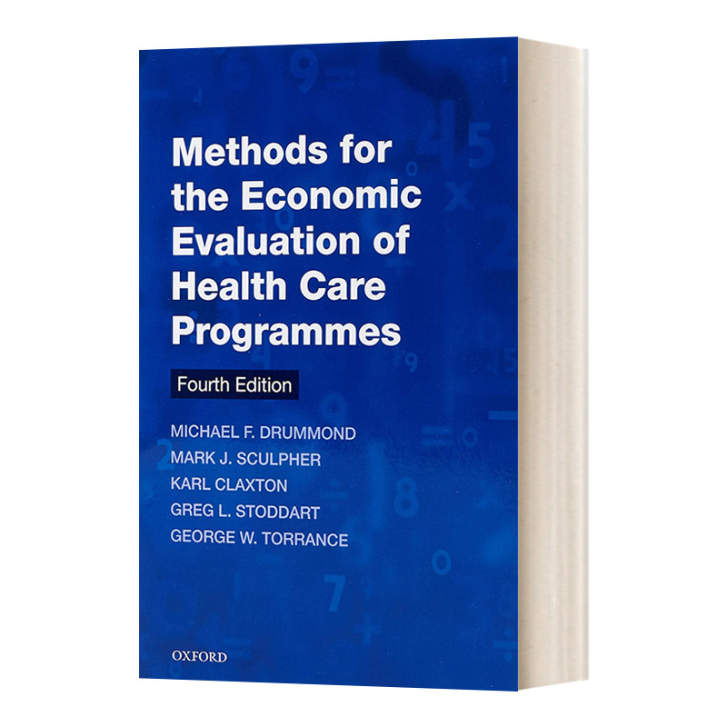 英文原版 Methods for the Economic Evaluation of Health Care Programmes 卫生保健规划的经济评价方法 英文版 进口英语原版书