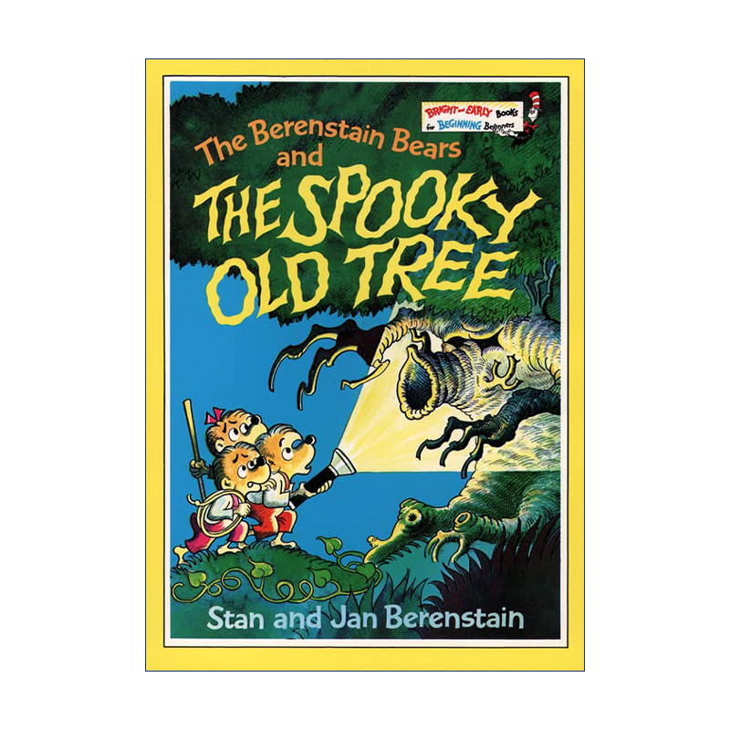 英文原版 The Berenstain Bears and the Spooky Old Tree 贝贝熊系列绘本 幽灵树 平装大本 英文版 进口英语原版书籍