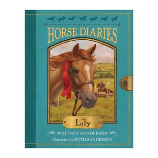 儿童历史小说 Horse 小马驹日志系列15 英文原版 爱伦坡奖提名作家Alison 进口英语原版 英文版 Diaries 书籍 Lily Hart 莉莉