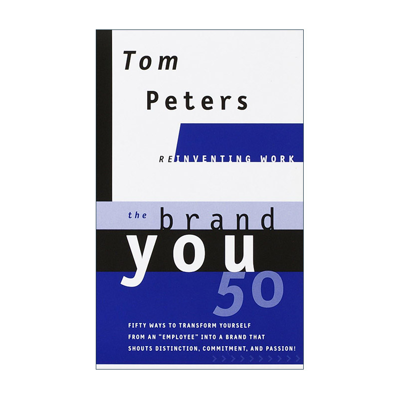 英文原版 The Brand You50 Reinventing Work 将自身打造成品牌 职场自我提升指南 Tom Peters 精装 英文版 进口英语原版书籍