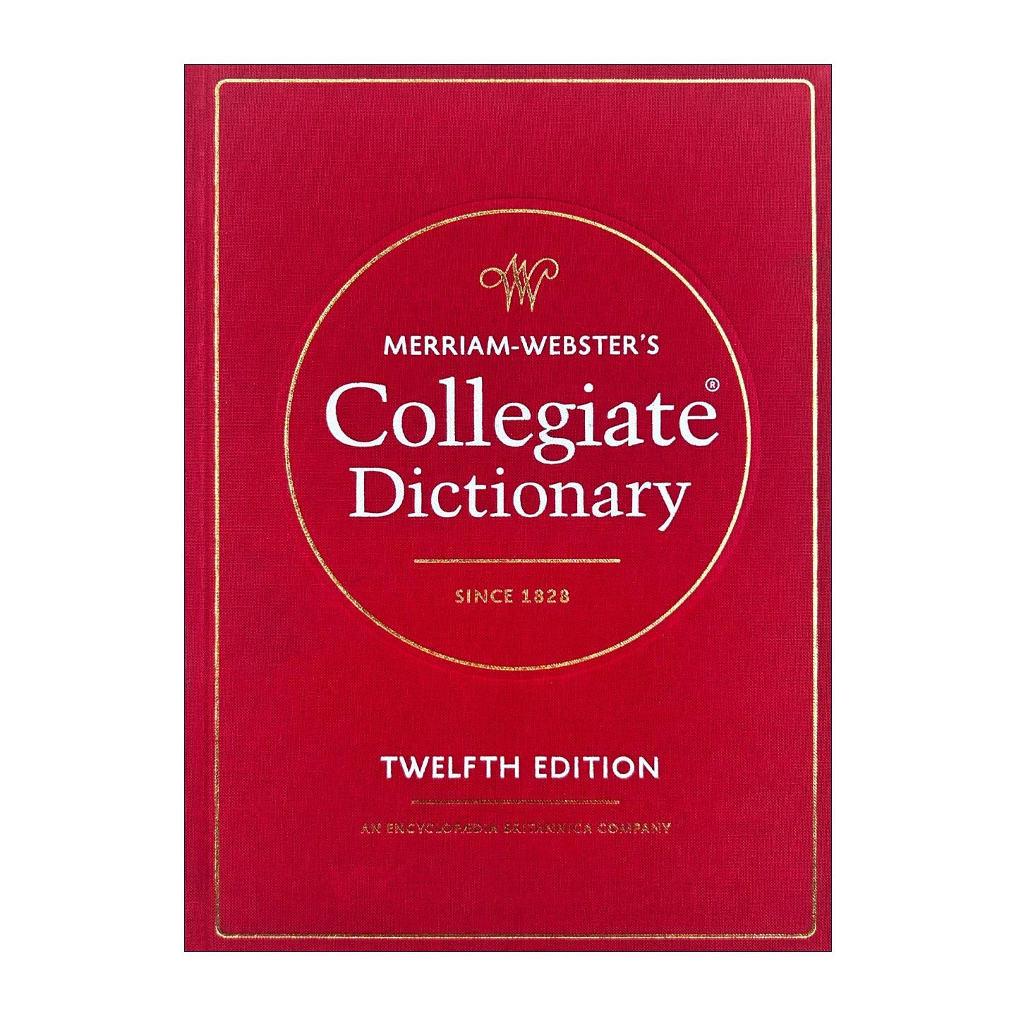 英文原版 Merriam-Webster's Collegiate Dictionary 韦氏大学英语词典 第12版新版 英文版 进口英语原版书籍