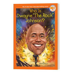The Who Dwayne 英文版 书籍 英文原版 中小学儿童读物 Rock 巨石强森是谁 Now Johnson 进口英语原版 名人传记系列