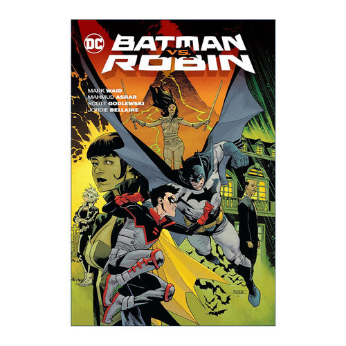 英文原版 Batman vs Robin 蝙蝠侠大战罗宾 DC漫画 精装 Mark Waid 英文版 进口英语原版书籍