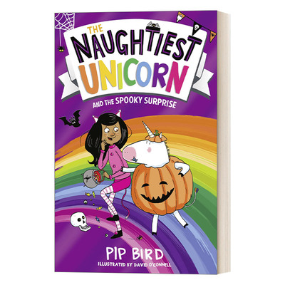 英文原版 The Naughtiest Unicorn and the Spooky Surprise 独角兽系列7 独角兽和恐怖万圣节 英文版 进口英语原版书籍