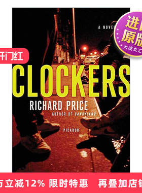 英文原版 Clockers 黑色追缉令 犯罪小说 英文版 进口英语原版书籍