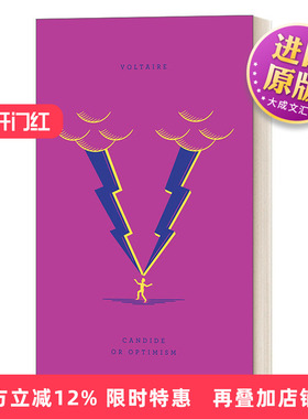 英文原版小说 Candide Or Optimism Penguin Drop Caps 老实人 企鹅大写字母经典系列 精装 英文版 进口英语原版书籍