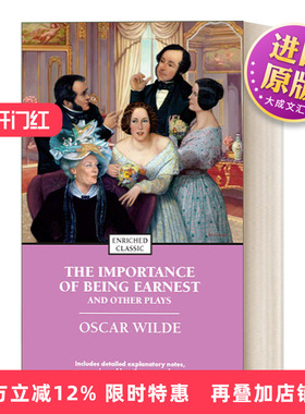 英文原版 The Importance of Being Earnest and Other Plays  不可儿戏 奥斯卡 王尔德 英文版 进口英语原版书籍