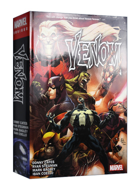 英文原版 Venomnibus By Cates & Stegman 漫威漫画 毒液完全收藏版 英文版 进口英语原版书籍