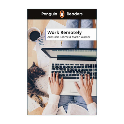 英文原版 Penguin Readers Level 5 Work Remotely ELT Graded Reader 企鹅分级阅读5级 远程工作 英文版 进口英语原版书籍