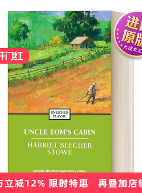 英文原版 Uncle Tom's Cabin 汤姆叔叔的小屋 Enriched Classics系列 英文版 进口英语原版书籍