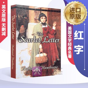 Scarlet 英文版 英文原版 进口书 小说 美国文学经典 红字 The 霍桑英语读物书籍 名著 Letter