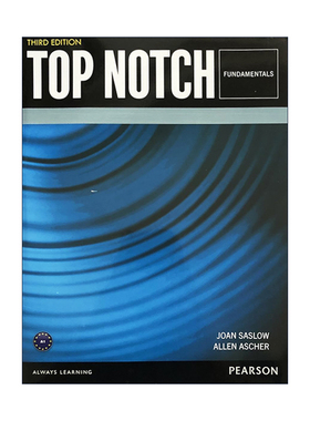 英文原版 Top Notch (3E) Fundamentals Student Book 英文版 进口英语原版书籍