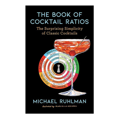 英文原版 The Book of Cocktail Ratios 鸡尾酒配方书 精装 英文版 进口英语原版书籍