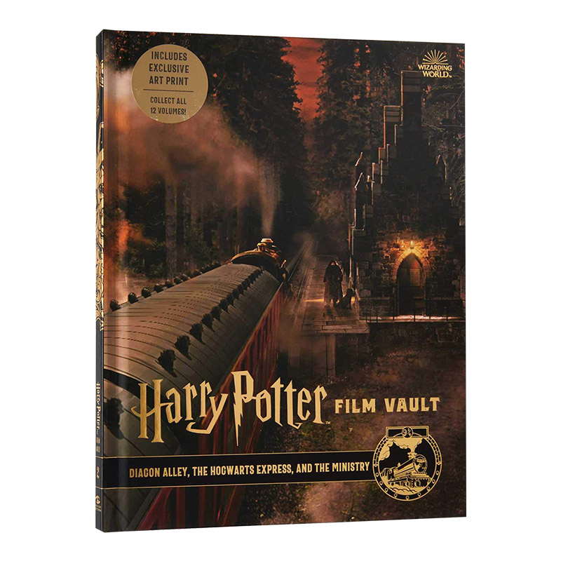 精装 英文原版 Harry Potter Film Vault 2 哈利波特电影艺术宝典 卷二 对角巷 英文版 进口英语原版书籍