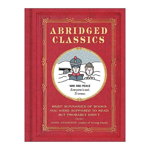 英文原版 Abridged Classics 如何假装读过一百本名著 伪文青实用指南 精装 英文版 进口英语原版书籍