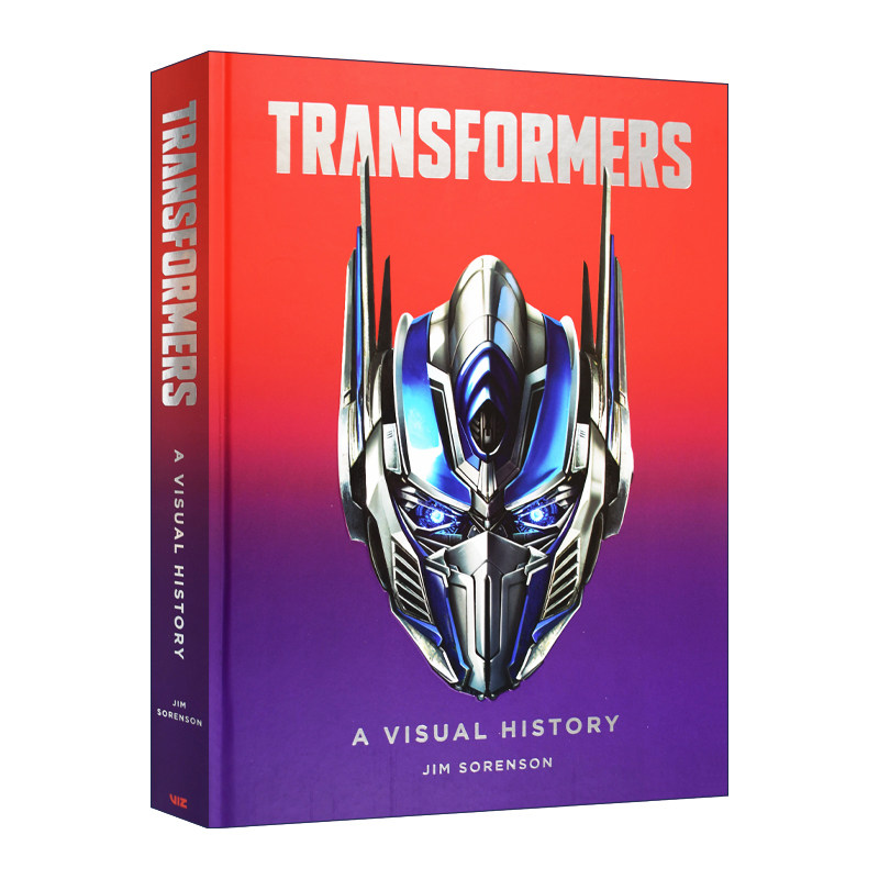 英文原版 Transformers A Visual History 变形金刚 视觉历史设定集艺术画册 全彩漫画 孩之宝设计图 英文版 进口英语原版书籍
