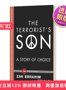 英文原版 The Terrorist's Son 我父亲是恐怖分子 一个关于选择的故事 TED演讲 精装 英文版 进口英语原版书籍