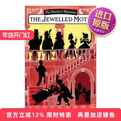 英文原版 The Jewelled Moth 辛克莱迷案2 珠宝飞蛾 英国古典题材少儿推理小说 Katherine Woodfine 英文版 进口英语原版书籍