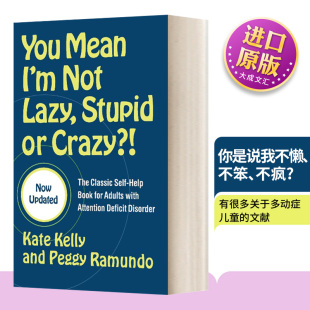 不疯? Mean Not 英文原版 Stupid 不笨 英文版 你是说我不懒 Crazy? 书籍 进口英语原版 Lazy You
