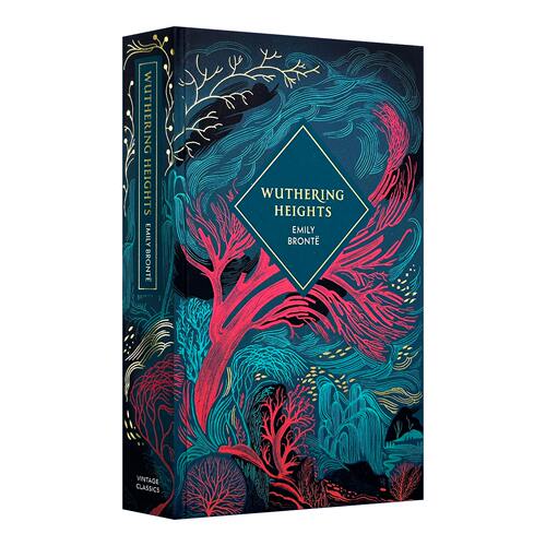 英文原版 Wuthering Heights 艾米丽勃朗特 呼啸山庄 Vintage经典收藏系列 精装刷边 英文版 进口英语原版书籍