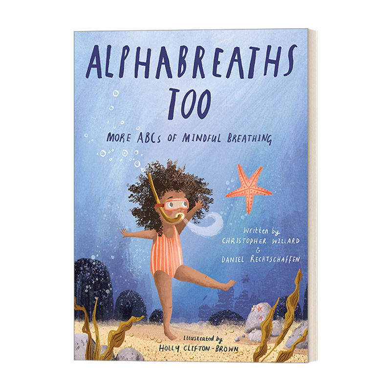 英文原版 alphabreaths too more abcs of mindful breathing 26个