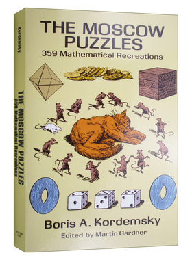 英文原版 莫斯科智力游戏 359道数学趣味题 The Moscow Puzzles: 359 Mathematical Recreations