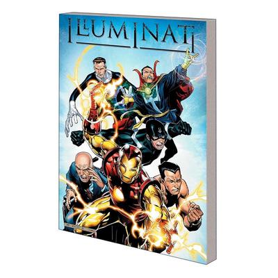 英文原版 Illuminati 光照会 漫威漫画 新复仇者联盟汇编 布莱恩?迈克尔?本迪斯 英文版 进口英语原版书籍