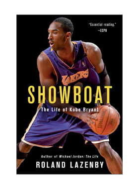 英文原版 Showboat 生来张狂 科比布莱恩特的人生 英文版 进口英语原版书籍