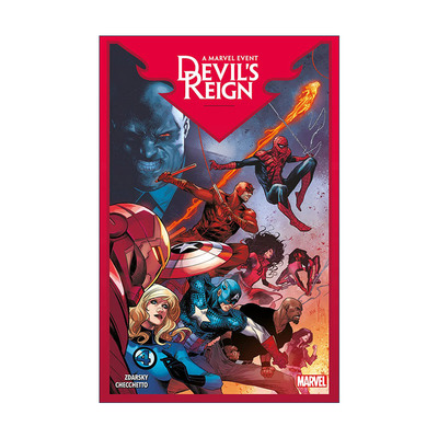 英文原版 Devil's Reign 魔鬼统治 漫威漫画 钢铁侠 蜘蛛侠 美国队长 Chip Zdarsky 英文版 进口英语原版书籍