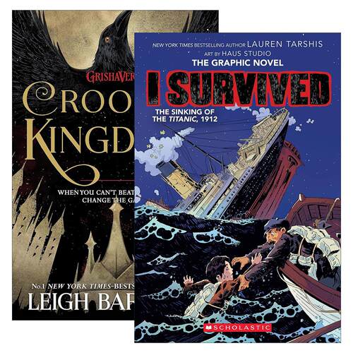 英文原版 Six of Crows 乌鸦系列2册 英文版 进口英语原版书籍