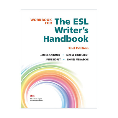 英文原版 Workbook for The ESL Writer's Handbook 英语作为二语写作指南第二版 配套练习簿 英文版 进口英语原版书籍