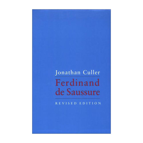 英文原版 Ferdinand de Saussure 索绪尔 语言学入门书 康奈尔大学文学教授乔纳森·卡勒 英文版 进口英语原版书籍