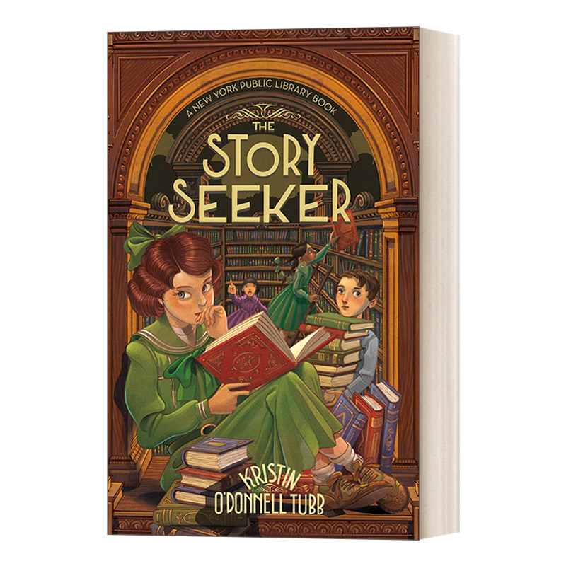 英文原版 The Story Seeker A New York Public Library Book 故事收集者2 章节书 英文版 进口英语原版书籍