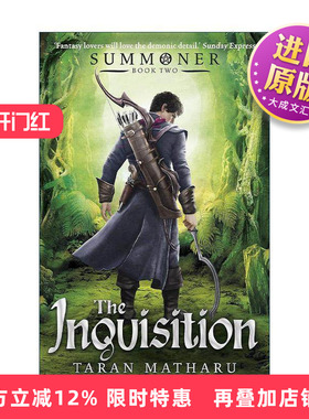 英文原版 Summoner The Inquisition 召唤师2 青少年奇幻动作冒险小说 英文版 进口英语原版书籍