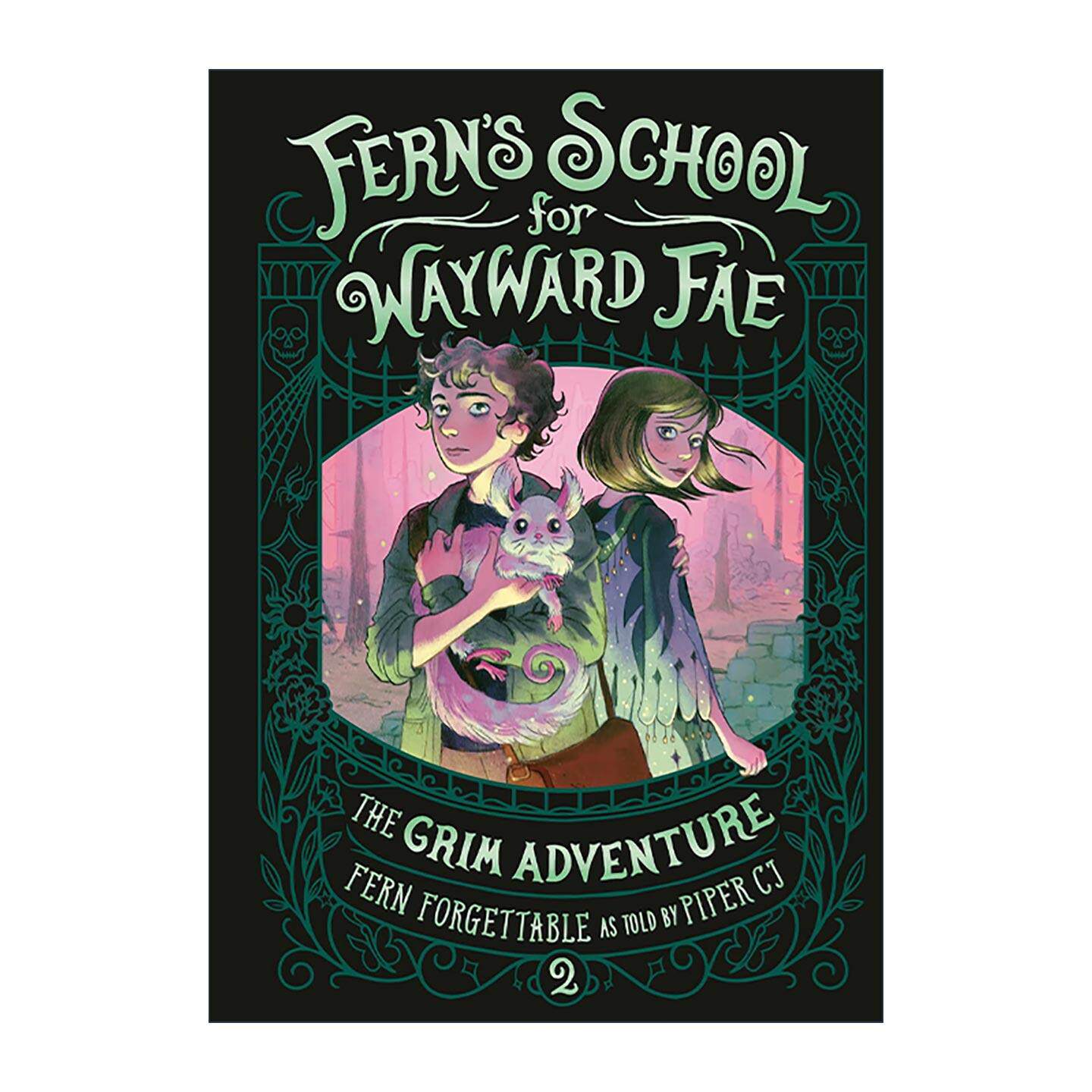 英文原版The Grim Adventure Fern's School for Wayward Fae Book 2可怕的冒险 任性精灵学校系列2 儿童奇幻小说Fern Forgettable
