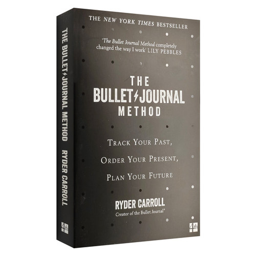 英文原版 The Bullet Journal Method 子弹笔记 互联网时代重新定义“效率”的超级笔记术 平装 英文版 进口英语原版书籍