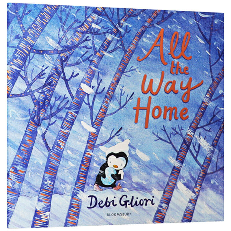 all the way home 英文原版绘本 走着走着就到家了 英文版原版书籍