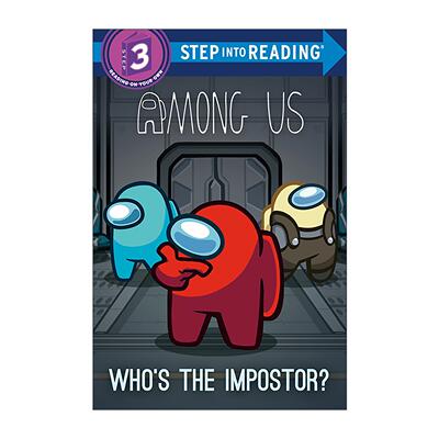 英文原版 Step into Reading 3 Who's the Impostor Among Us 谁是冒充者 我们之中 太空狼人杀游戏 英文版 进口英语原版书籍