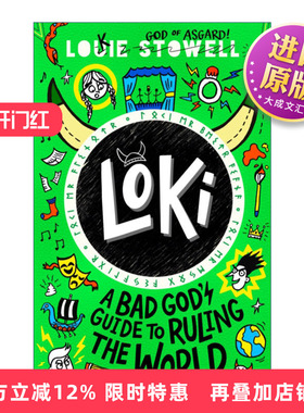 英文原版 Loki A Bad God's Guide to Ruling the World 洛基 一个坏神统治世界的指南 英文版 进口英语原版书籍