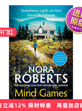 英文原版 Mind Games 心灵游戏 惊悚悬疑推理小说 诺拉·罗伯茨 Nora Roberts 英文版 进口英语原版书籍