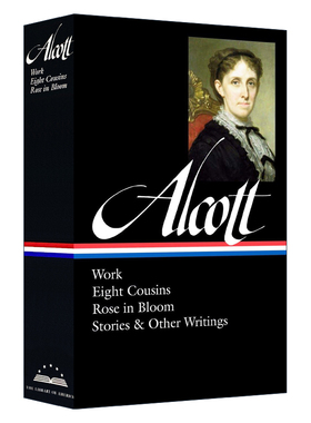 英文原版 Louisa May Alcott 路易莎·梅·奥尔科特 美国图书馆 精装 英文版 进口英语原版书籍 英语小说