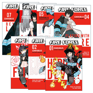 英文原版 Fire Force Omnibus 炎炎消防队 精选集1-7册 同名动漫漫画 大久保笃 英文版 进口英语原版书籍